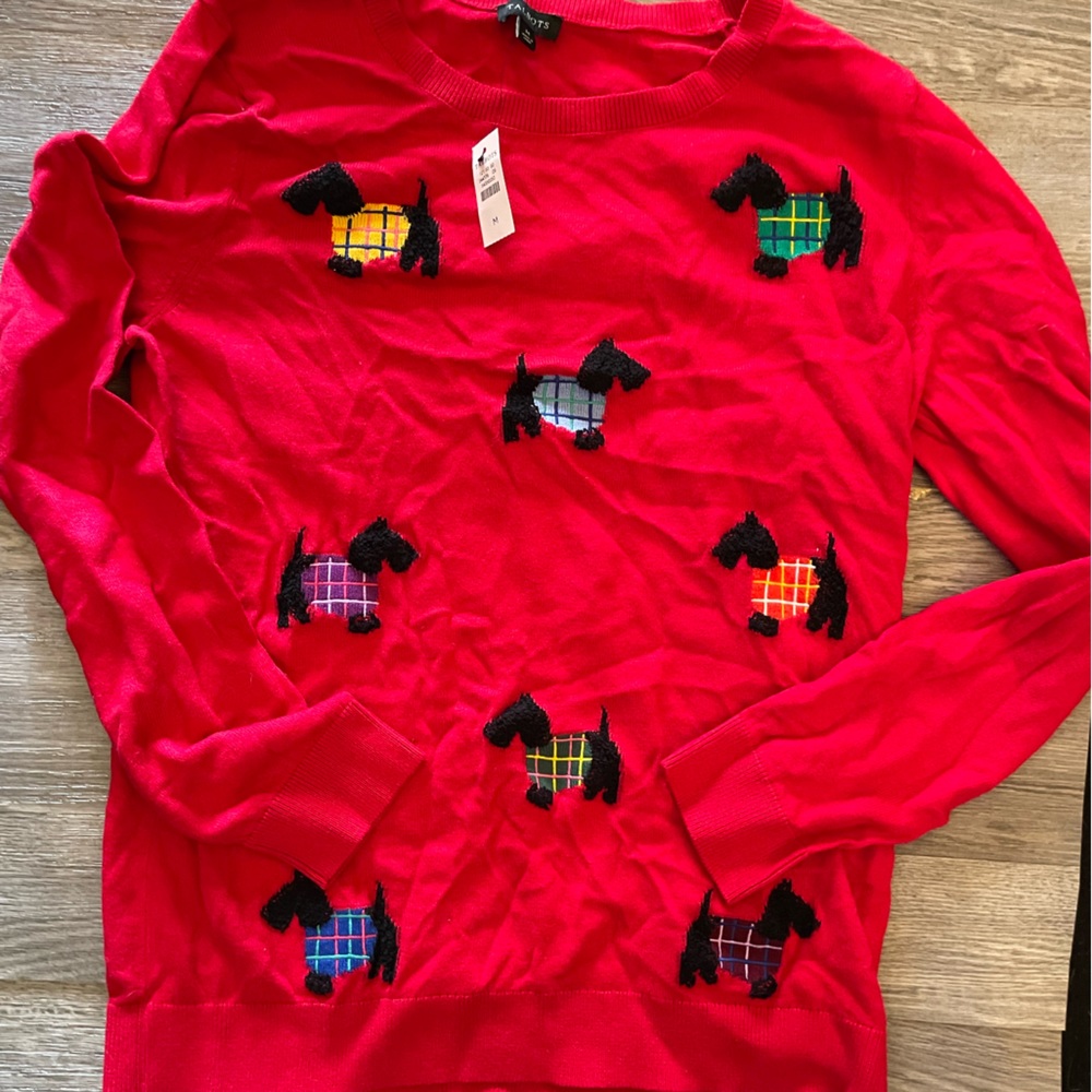 NWT Talbots Scotty Sweater